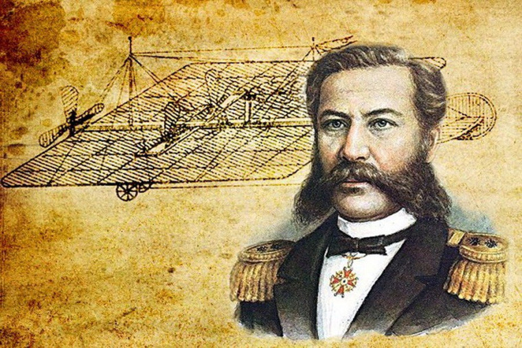 Русский изобретатель Александр Федорович Можайский.